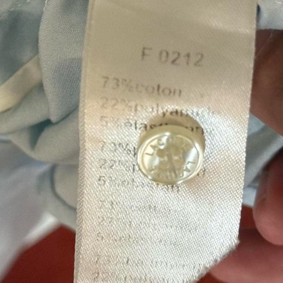 Lacoste Sky Blue Shirt with Iconic Logo - Picture 4 of 6